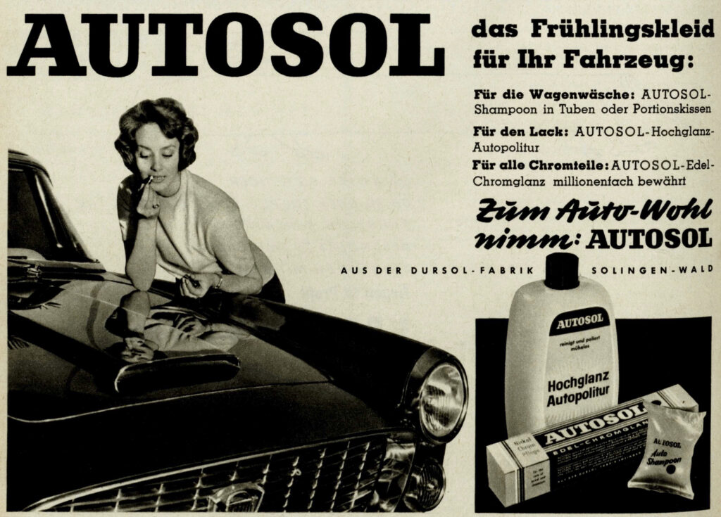anzeige adac werbung lippenstift